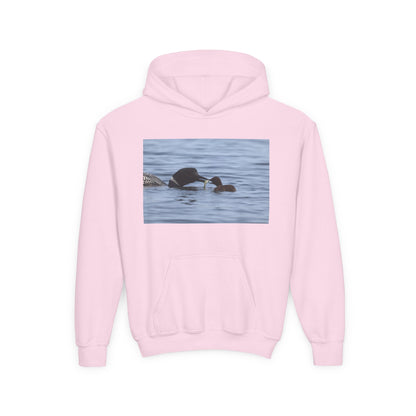 Duck Family Photo Hoodie — Youth Wildlife Nature Hoodie