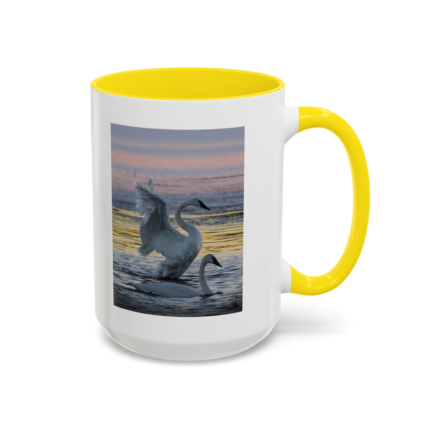 Swan Sunset Coffee Mug — Accent 11/15oz