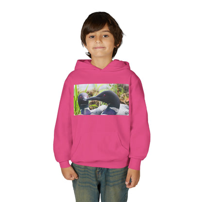 Youth Hoodie — Realistic Waterfowl Duck Photo Print