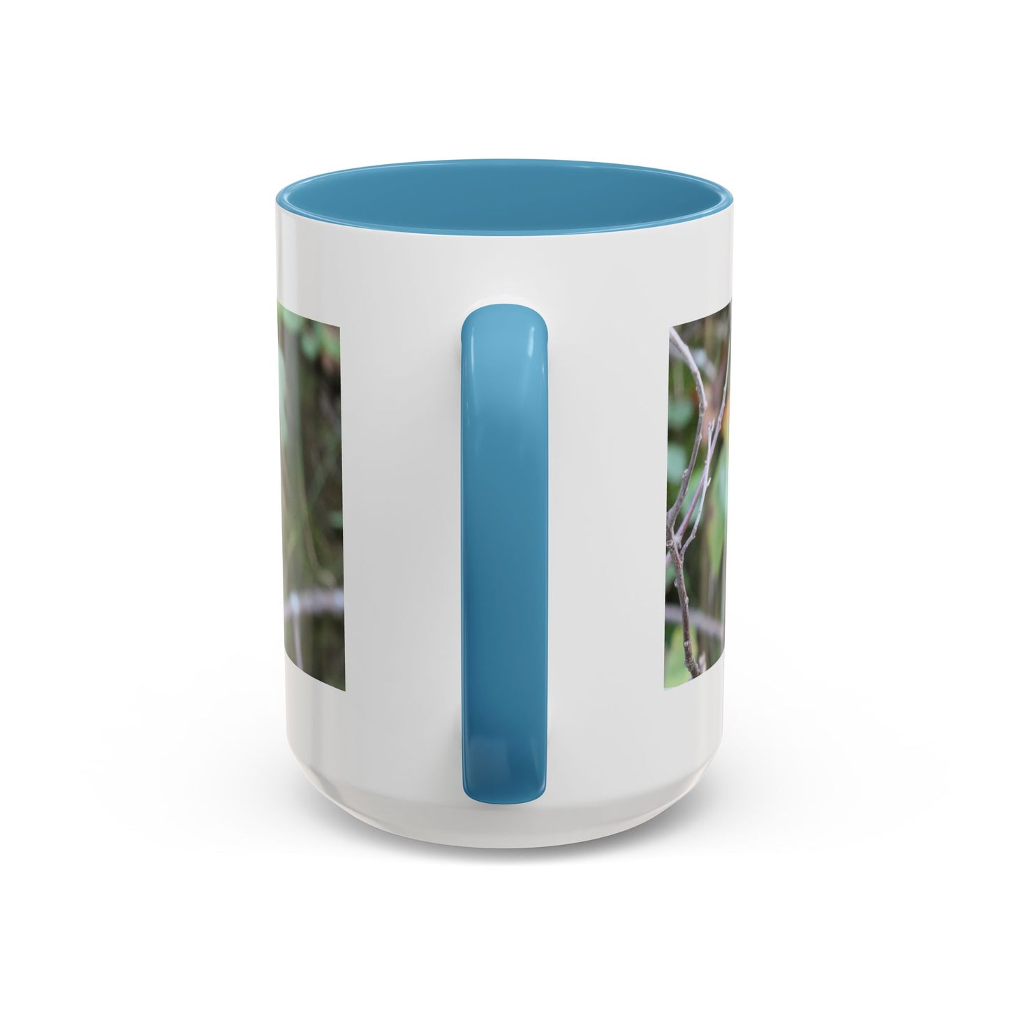 Cute Mink Photo Accent Mug – Wildlife Photography Coffee Cup (11/15 oz)