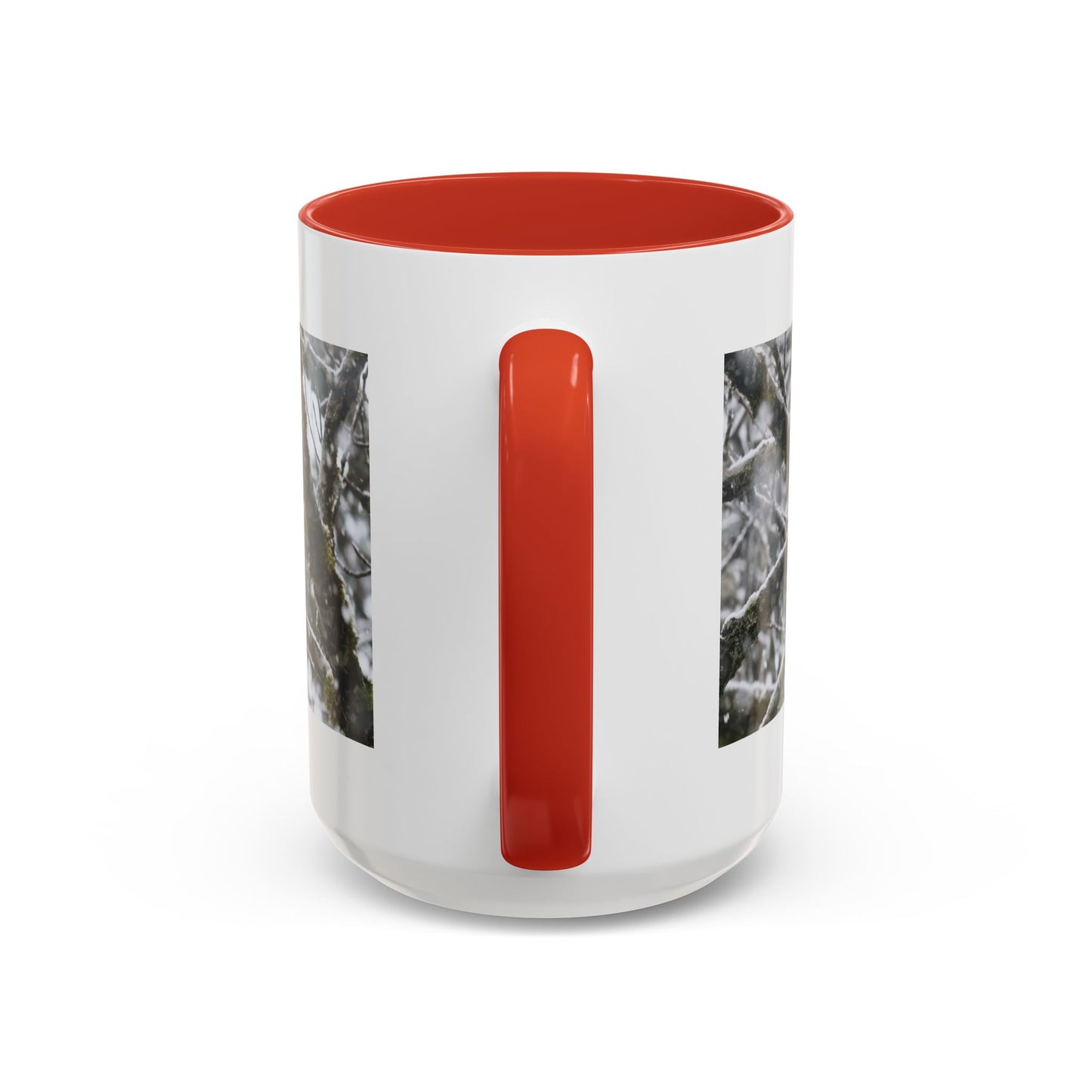 Bald Eagle Winter Photo Coffee Mug — 11/15oz Accent Mug