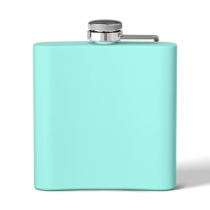 6oz Stainless Steel Flask – Fighting Bucks Wildlife Photo Hip Flask