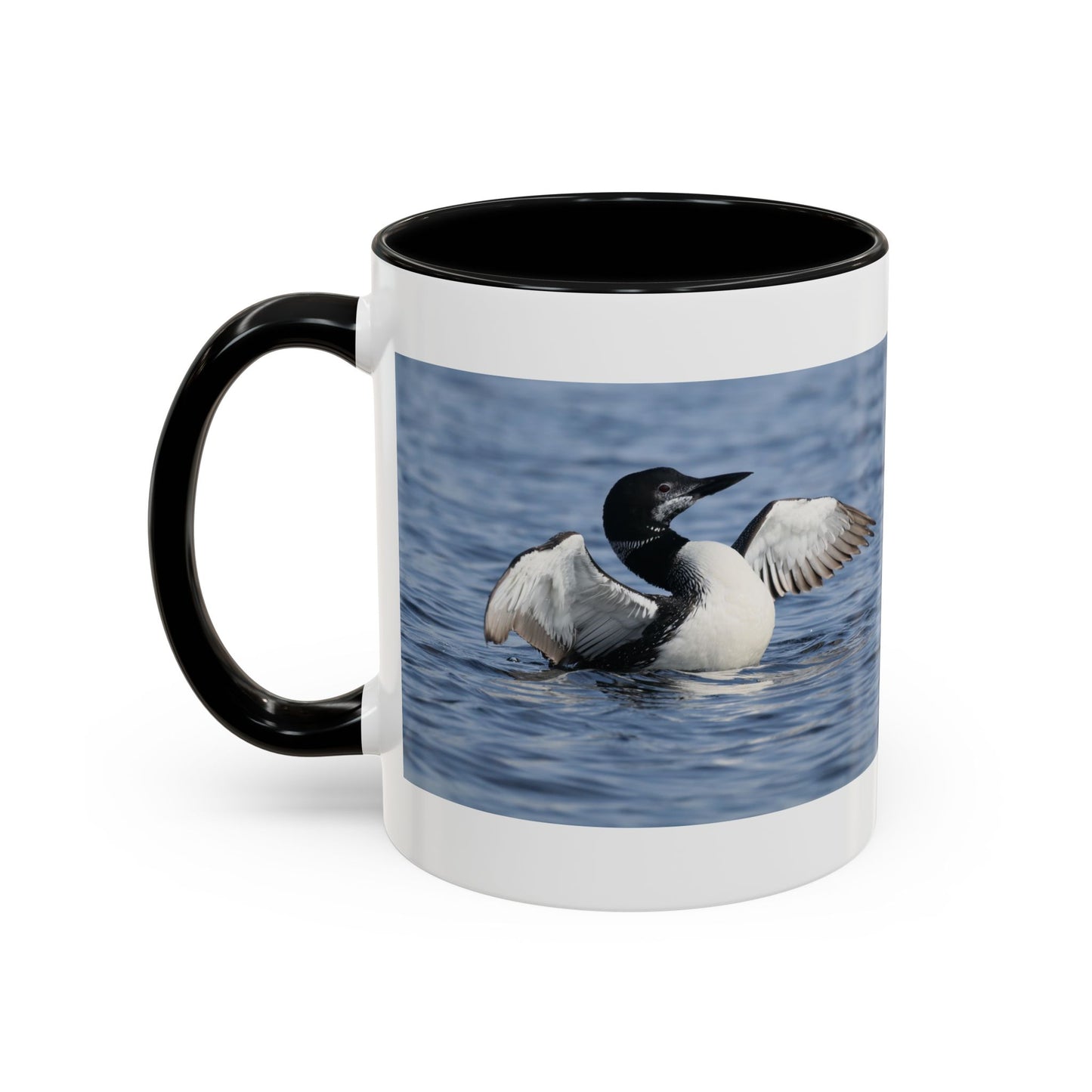 Loon Lake Accent Coffee Mug — Wildlife Photography Bird Mug (11/15oz)