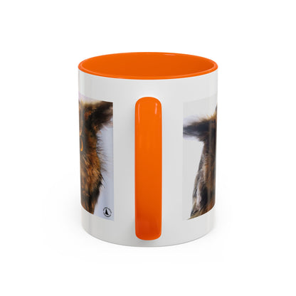 Owl Accent Coffee Mug – Realistic Great Horned Owl Photo (11/15 oz)