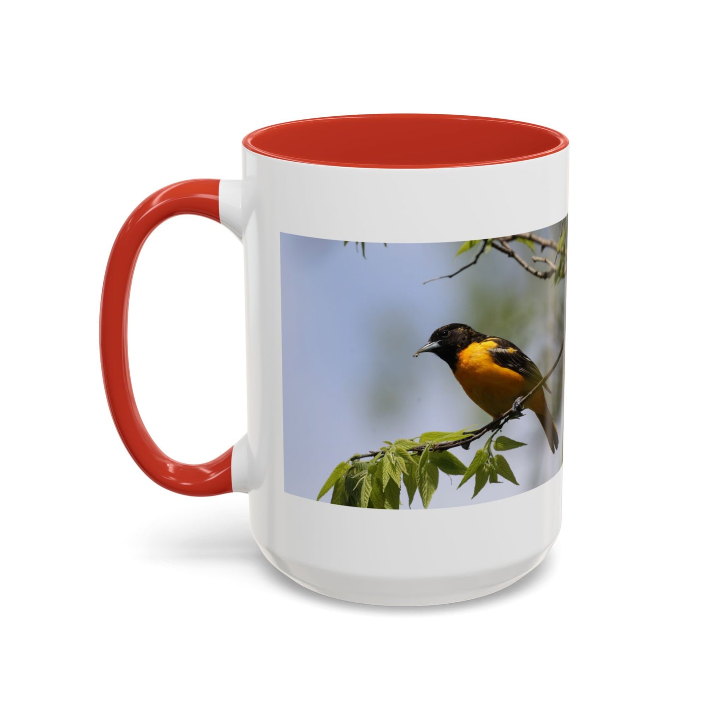 Baltimore Oriole Coffee Mug — Birdwatching Accent Mug (11/15oz)