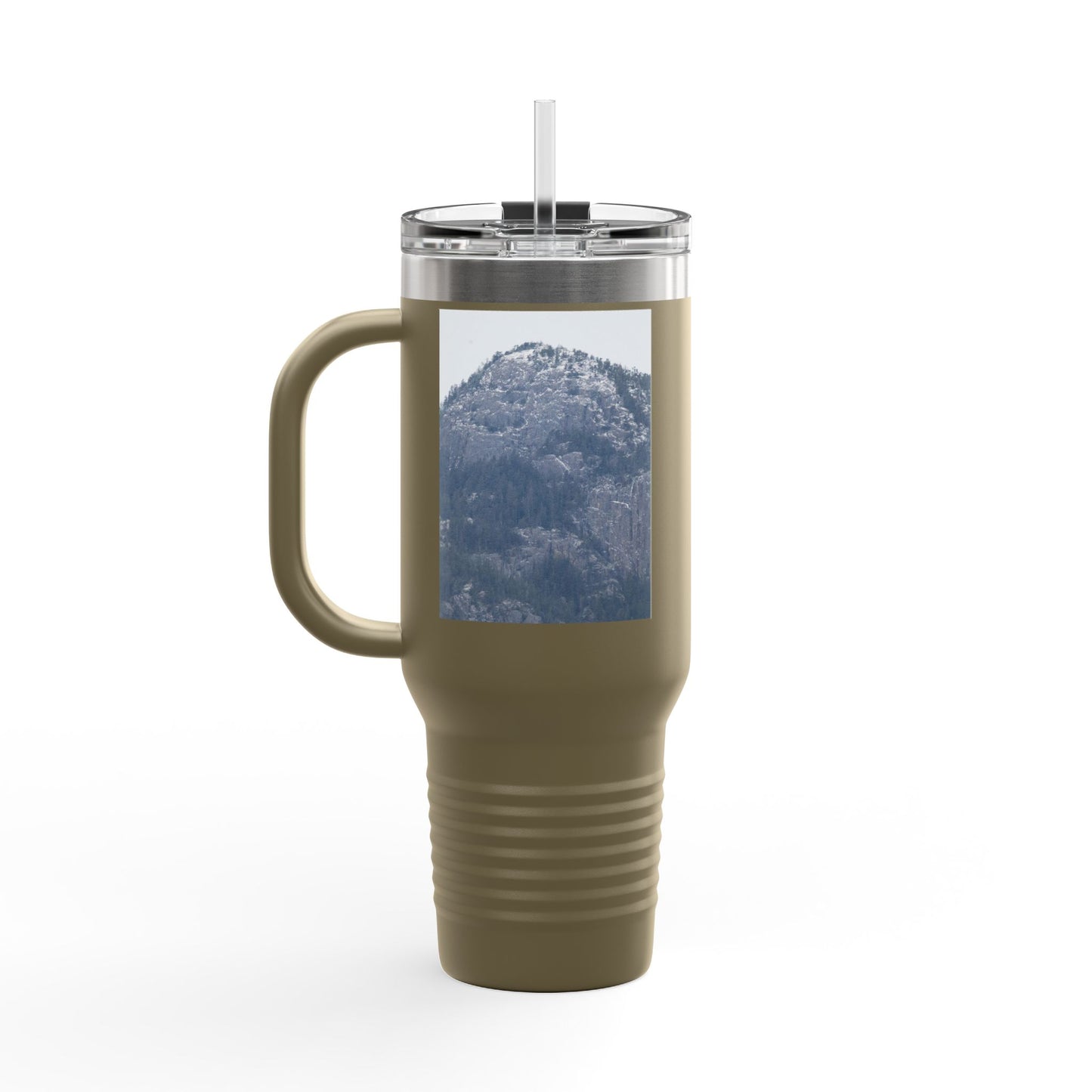 40oz Insulated Travel Mug – Mountain Photo Stainless Steel Tumbler