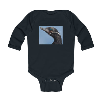Infant Bodysuit with Cormorant Photo – Cute Baby Animal Onesie