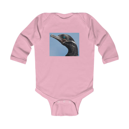 Infant Bodysuit with Cormorant Photo – Cute Baby Animal Onesie
