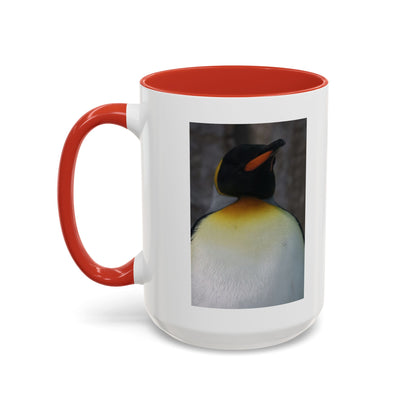 King Penguin Photo Coffee Mug — Cute Wildlife Accent Mug (11/15oz)