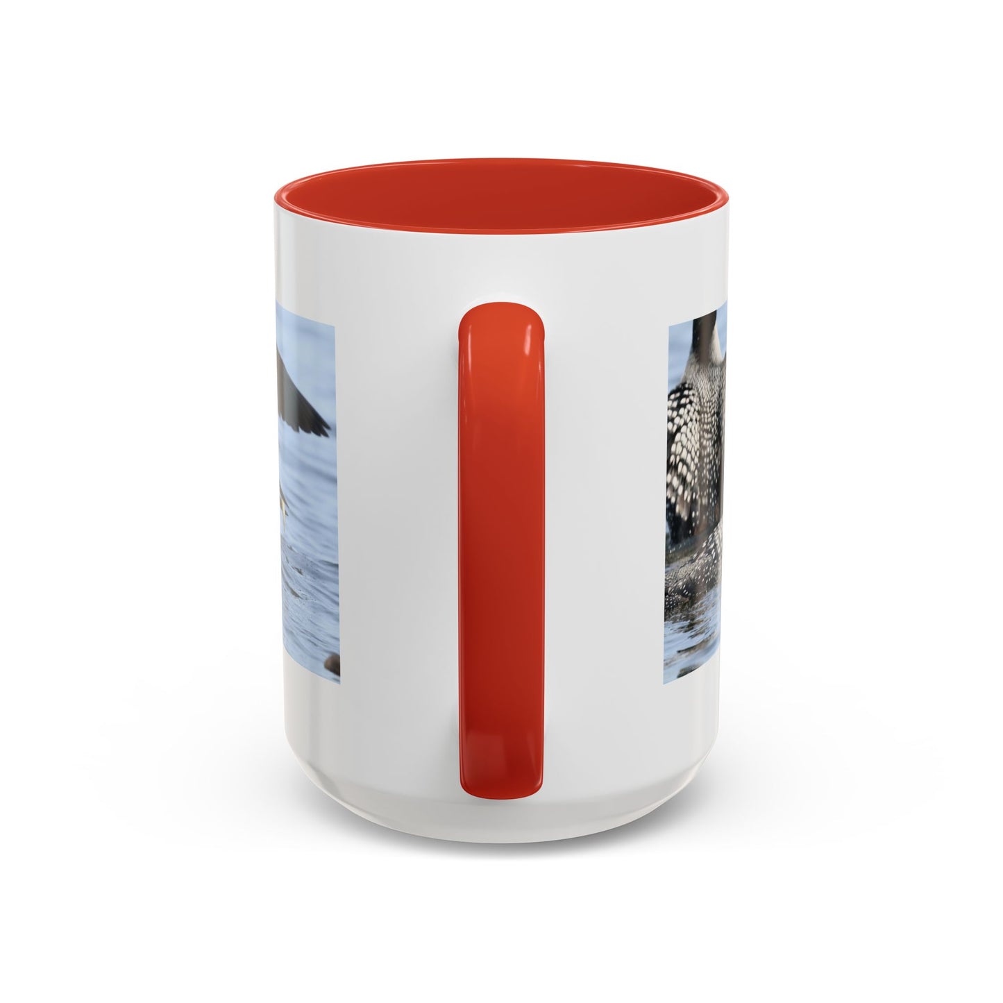Common Loon Accent Coffee Mug – Wildlife Photography Bird Lover Gift (11/15oz)