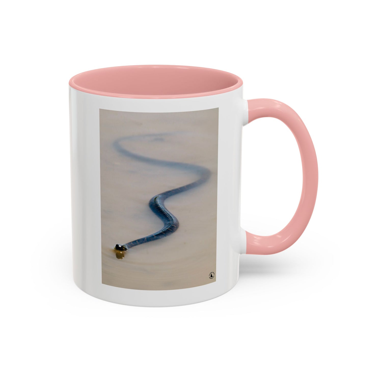 Serpentine Ribbon Snake Coffee Mug — Nature Photography Accent Mug (11/15oz)