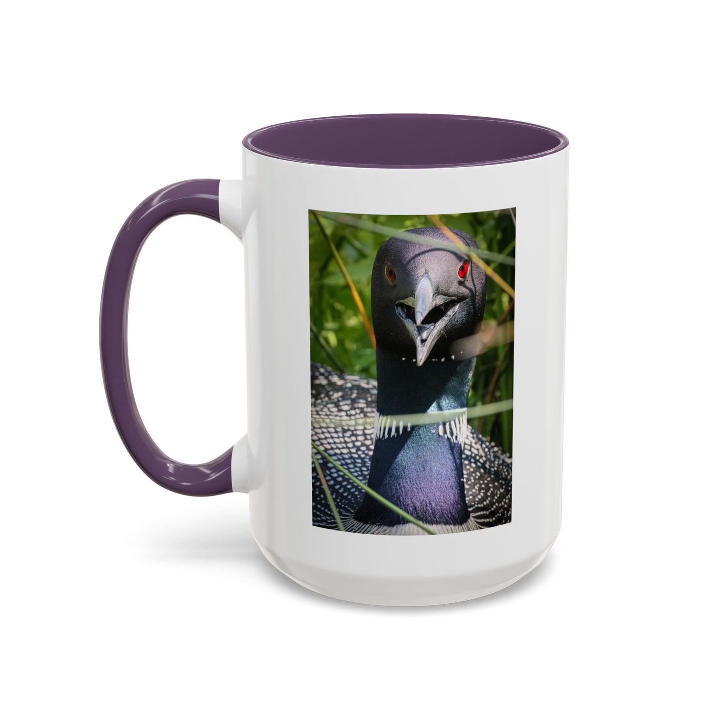 Common Loon Photo Accent Coffee Mug (11/15oz)
