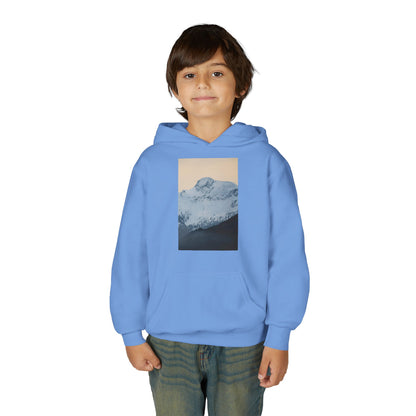 Mountain Mist Youth Hoodie – Snow Peak Graphic Pullover