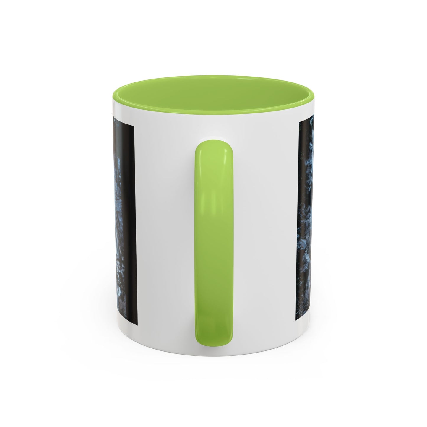 Waterfall Photo Accent Coffee Mug – Scenic Nature Travel Gift (11/15oz)