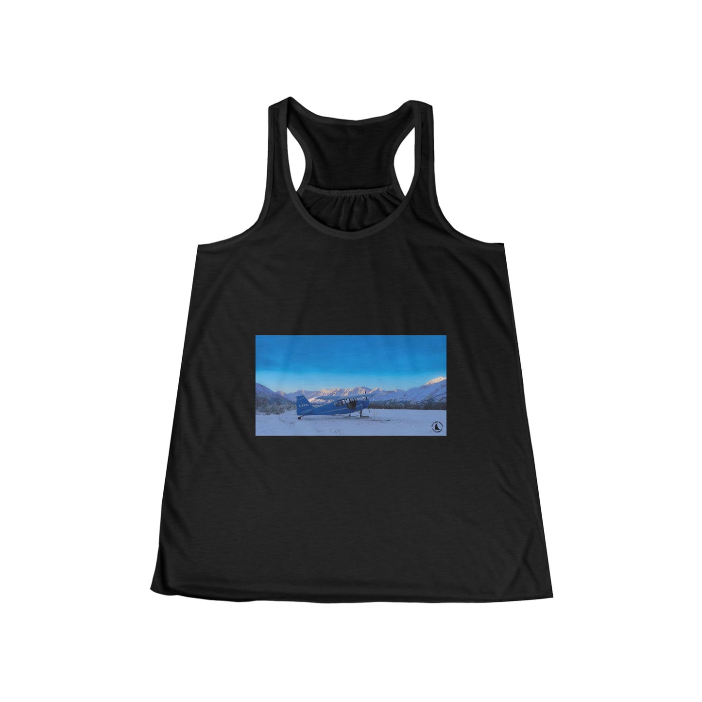 Mountain Lake Scenic Racerback Tank Top