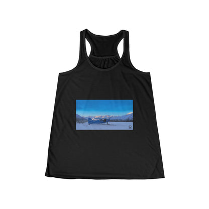 Mountain Lake Scenic Racerback Tank Top