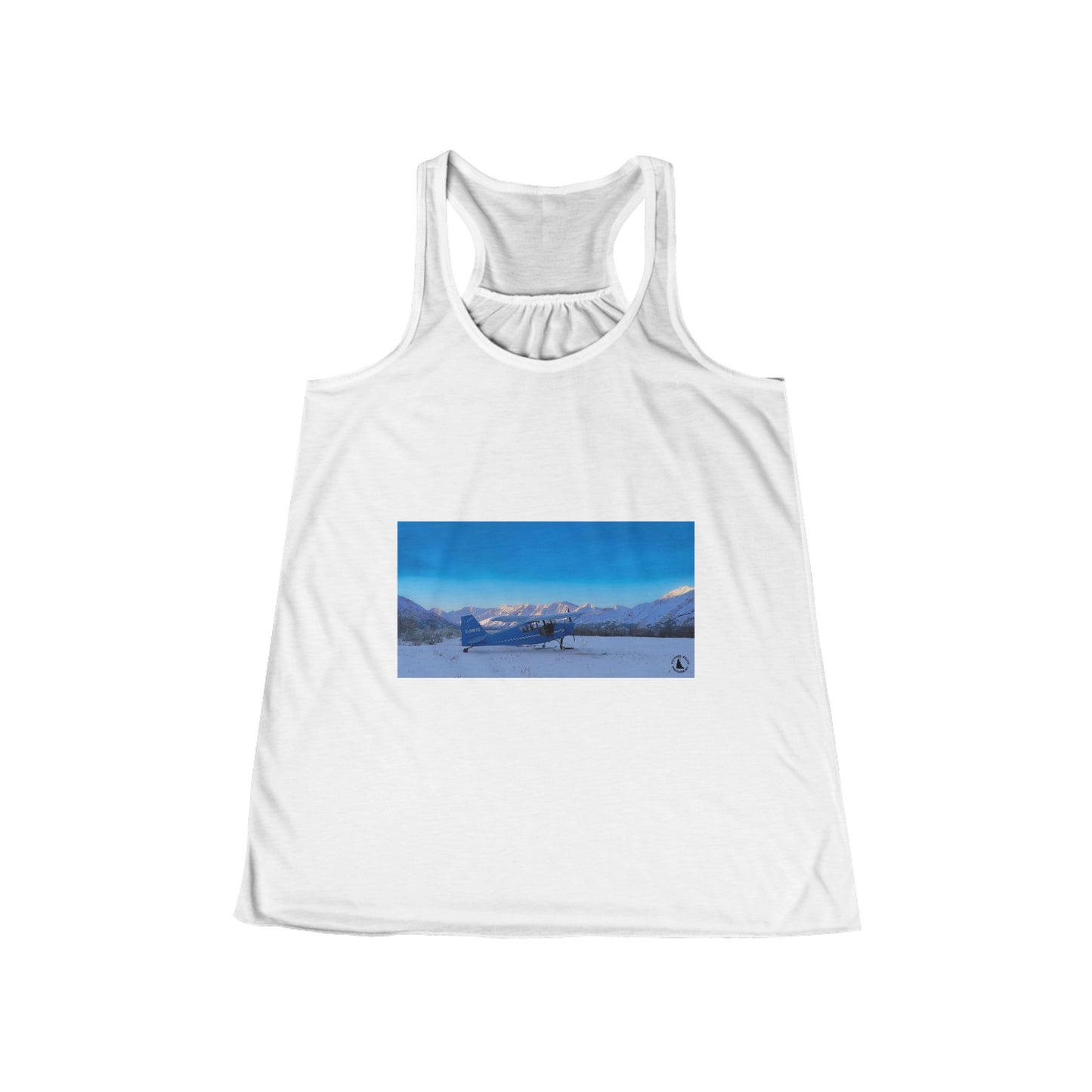 Mountain Lake Scenic Racerback Tank Top