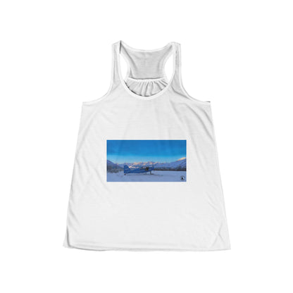 Mountain Lake Scenic Racerback Tank Top