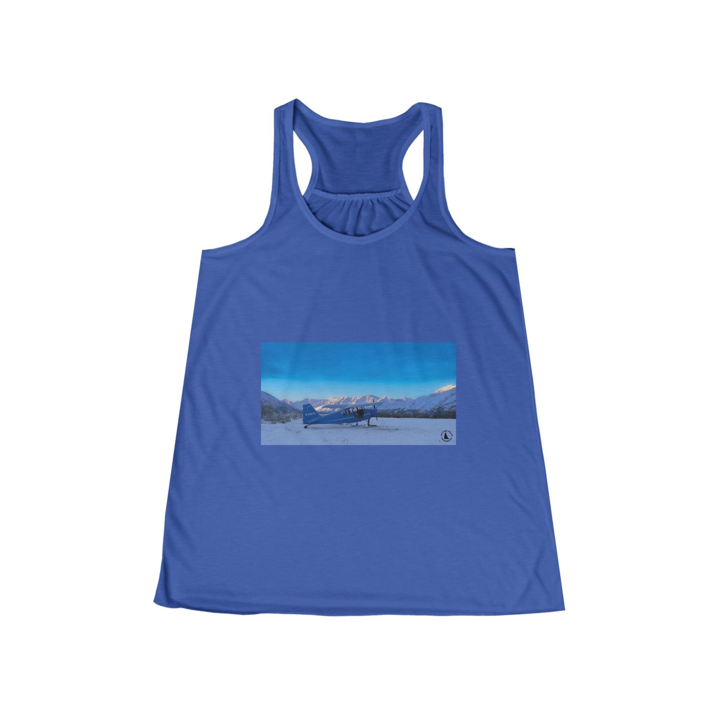 Mountain Lake Scenic Racerback Tank Top