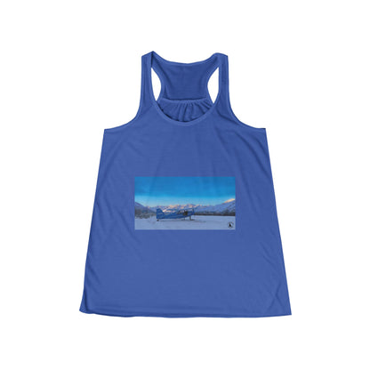 Mountain Lake Scenic Racerback Tank Top