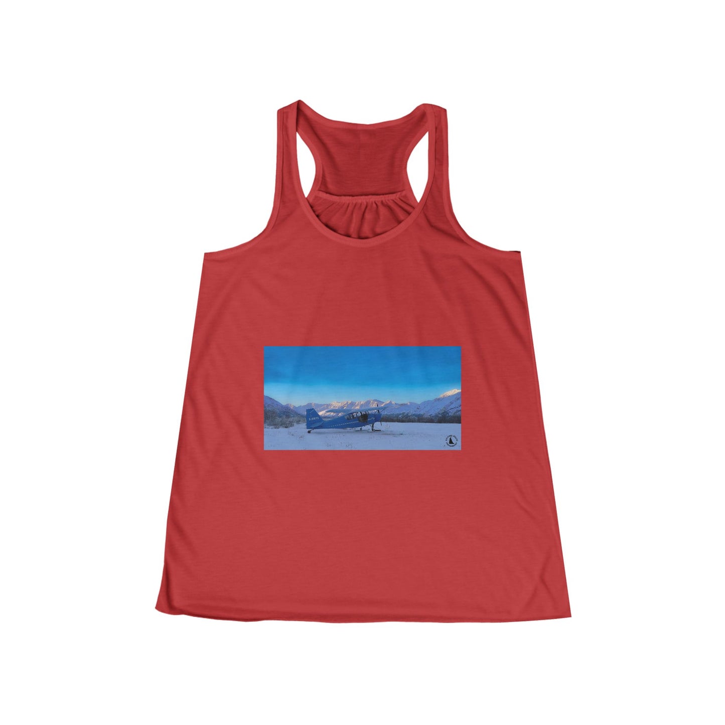 Mountain Lake Scenic Racerback Tank Top