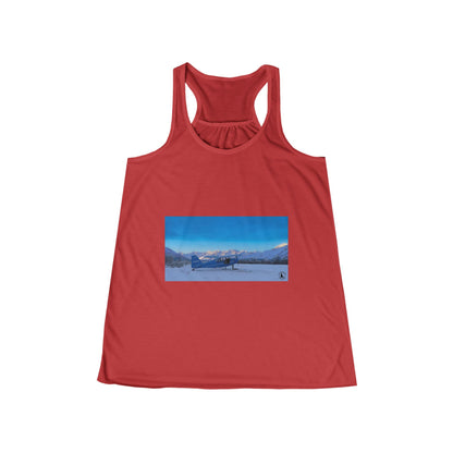 Mountain Lake Scenic Racerback Tank Top