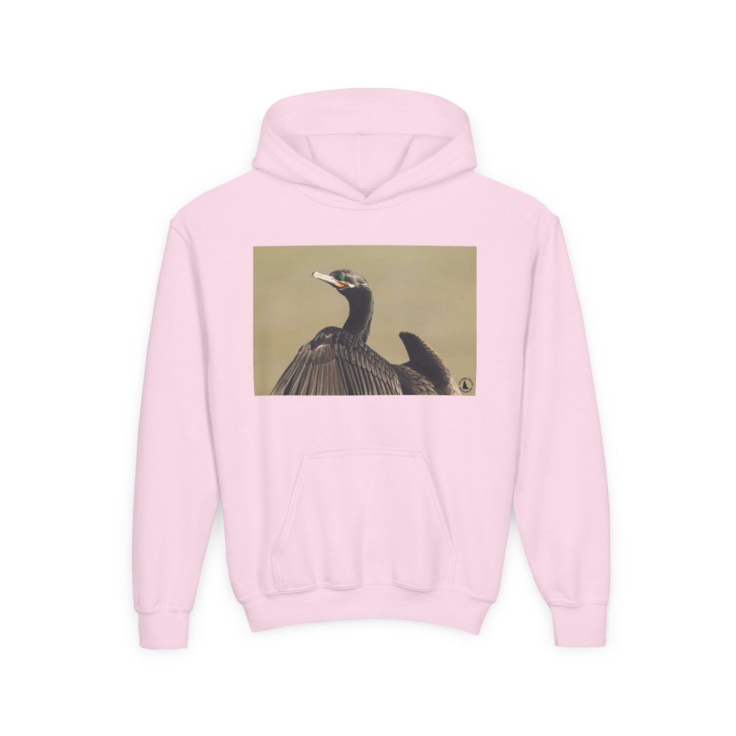 Cormorant Bird Photo Hoodie | Wildlife Photography Kids Sweatshirt