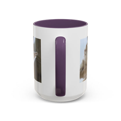 Flying Squirrel Accent Coffee Mug — Cute Wildlife Photo Mug (11/15oz)