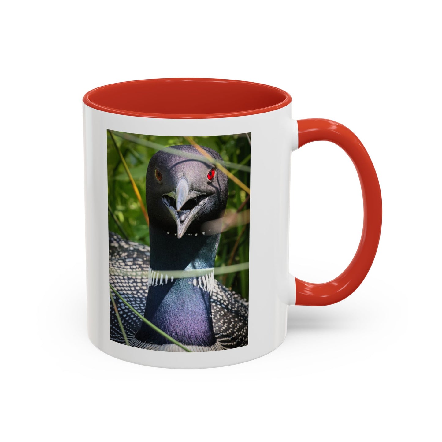 Common Loon Photo Accent Coffee Mug (11/15oz)