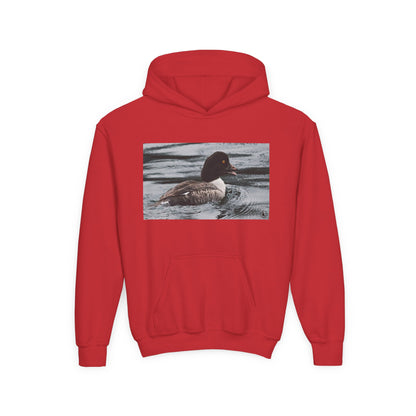 Kids Duck Photo Hoodie – Cozy Wildlife Pullover for Children