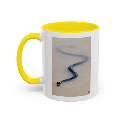 Serpentine Ribbon Snake Coffee Mug — Nature Photography Accent Mug (11/15oz)