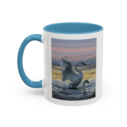 Swan Sunset Coffee Mug — Accent 11/15oz