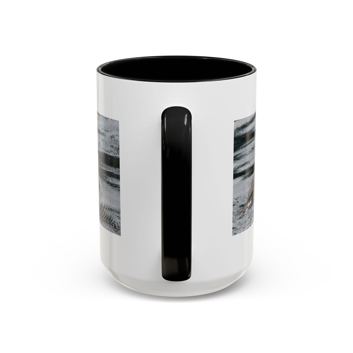Goldeneye Duck Photo Accent Coffee Mug — Wildlife Nature Lover Gift (11/15 oz)