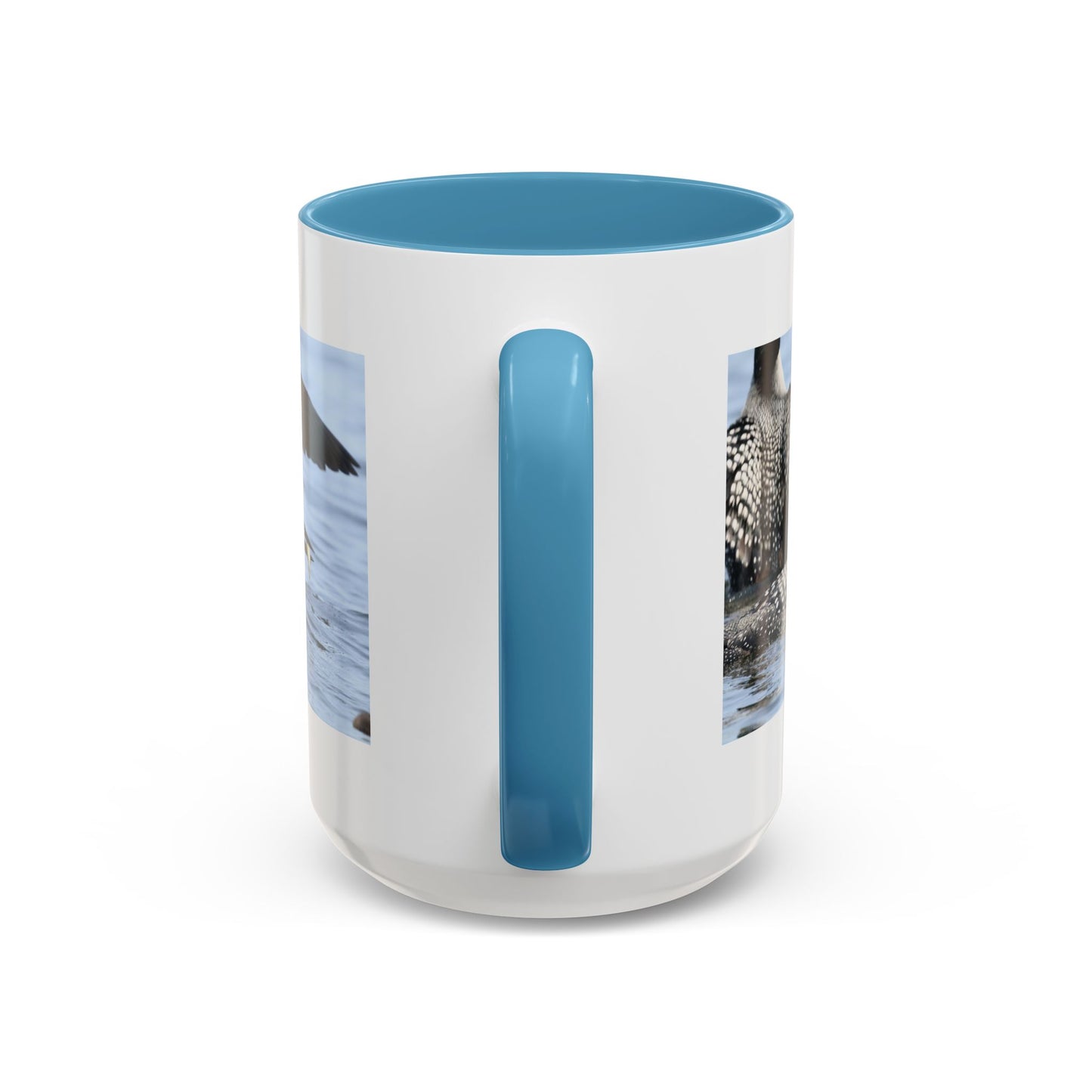 Common Loon Accent Coffee Mug – Wildlife Photography Bird Lover Gift (11/15oz)