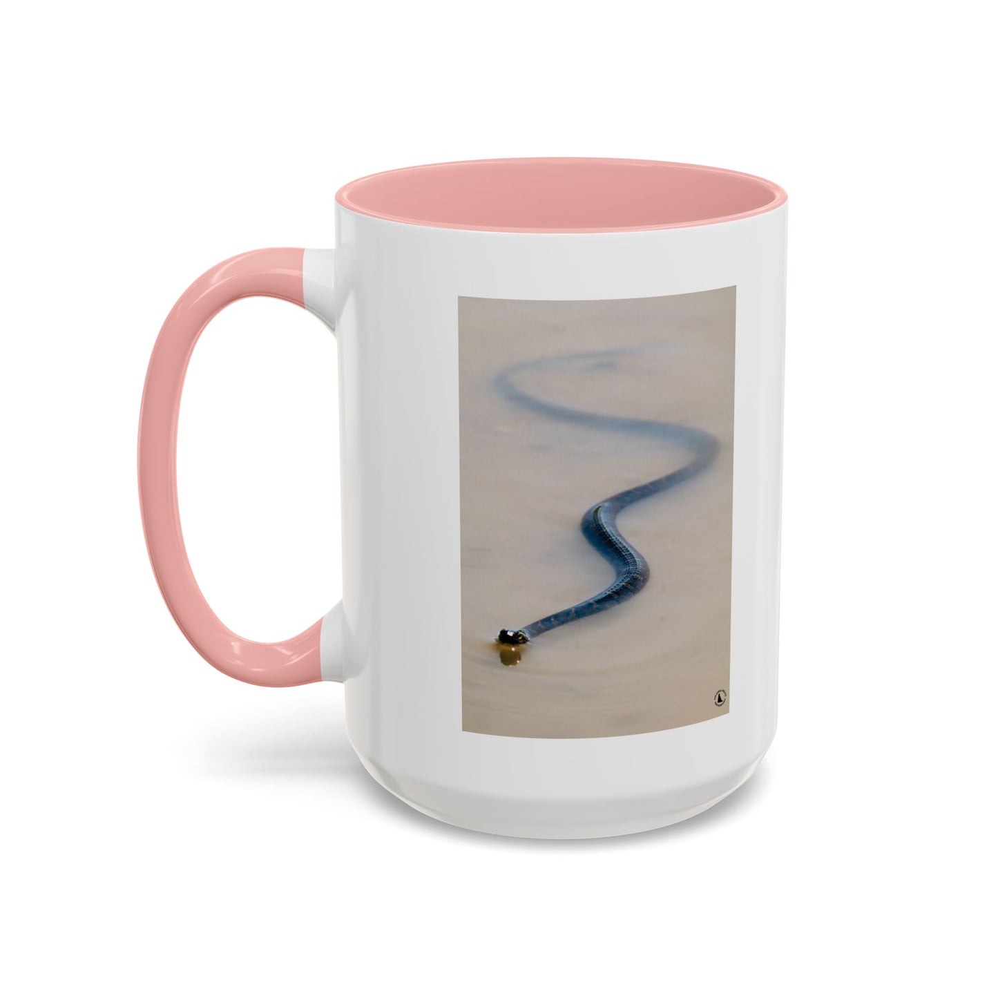 Serpentine Ribbon Snake Coffee Mug — Nature Photography Accent Mug (11/15oz)