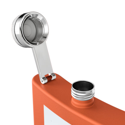 Mountain Mist Flask — 6oz Stainless Steel Hip Flask