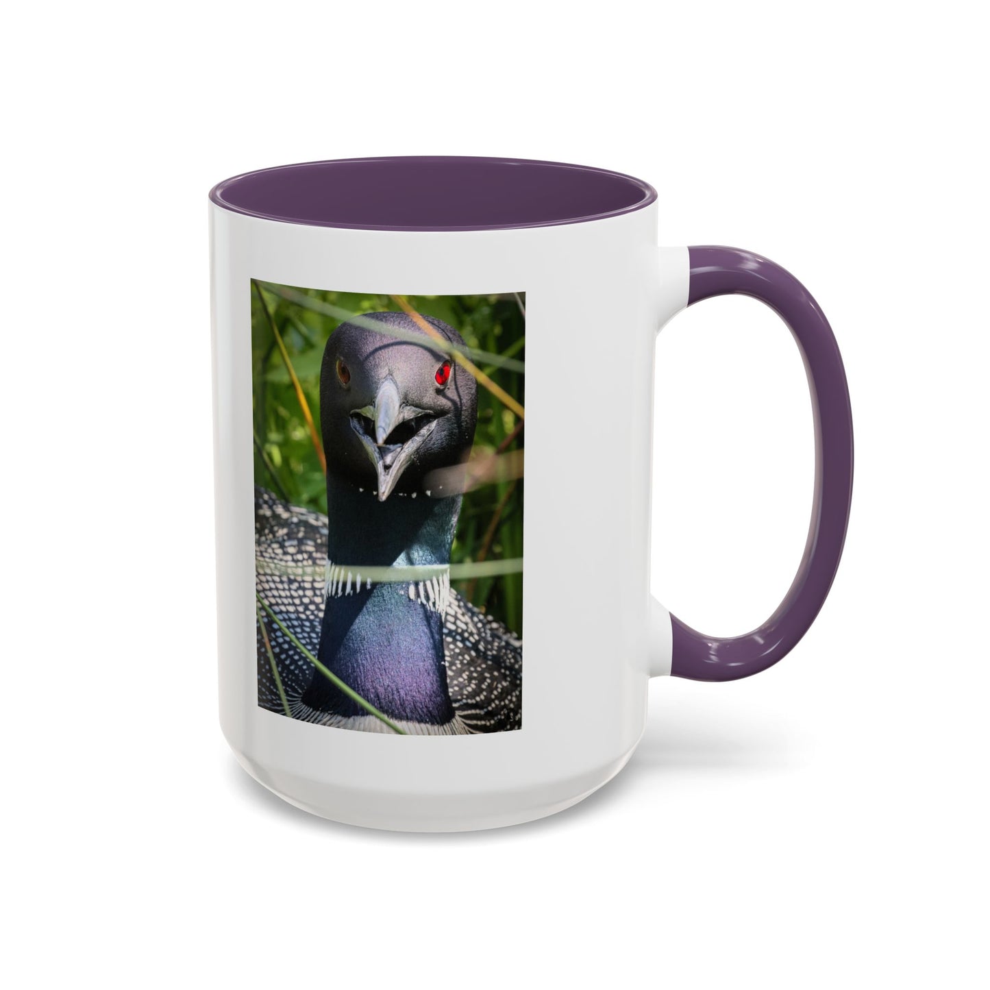 Common Loon Photo Accent Coffee Mug (11/15oz)