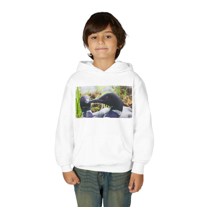 Youth Hoodie — Realistic Waterfowl Duck Photo Print