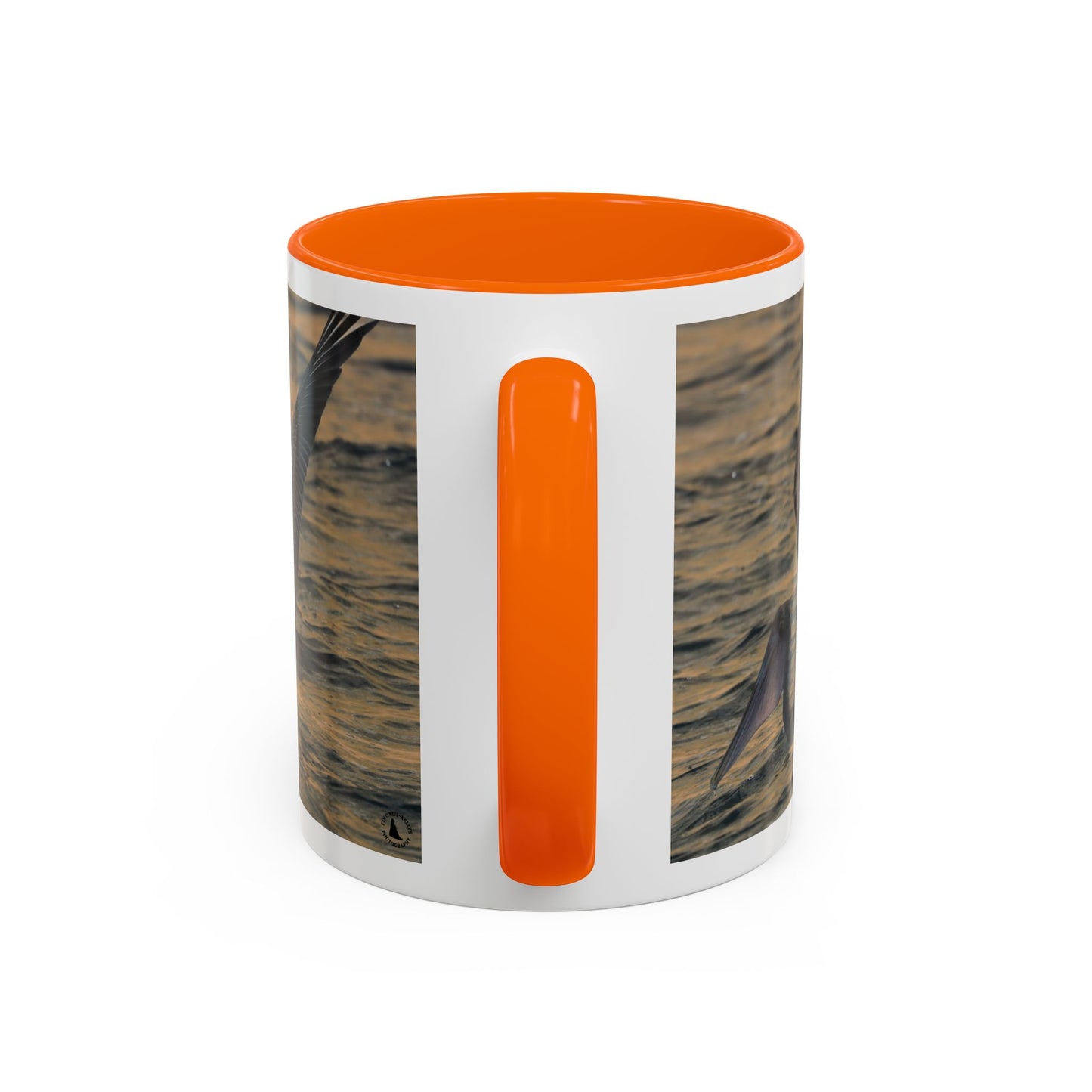 Pelican Sunrise Accent Coffee Mug — 11/15oz Ceramic Mug for Bird Lovers