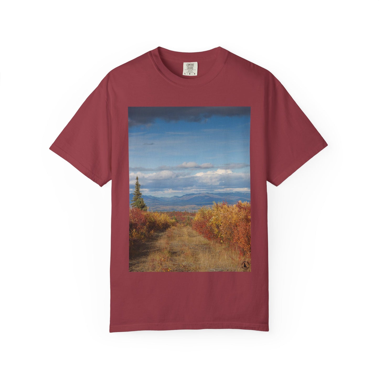 Autumn's Sentinel: Alaskan Fall Wilderness, Northern Landscape Photographyphotography shirts