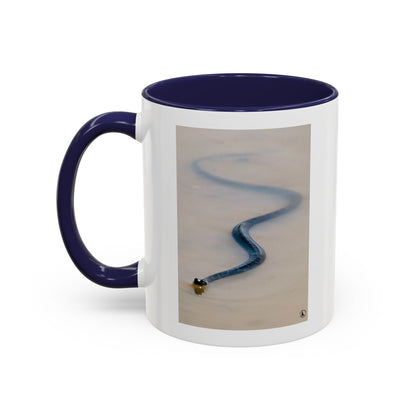 Serpentine Ribbon Snake Coffee Mug — Nature Photography Accent Mug (11/15oz)