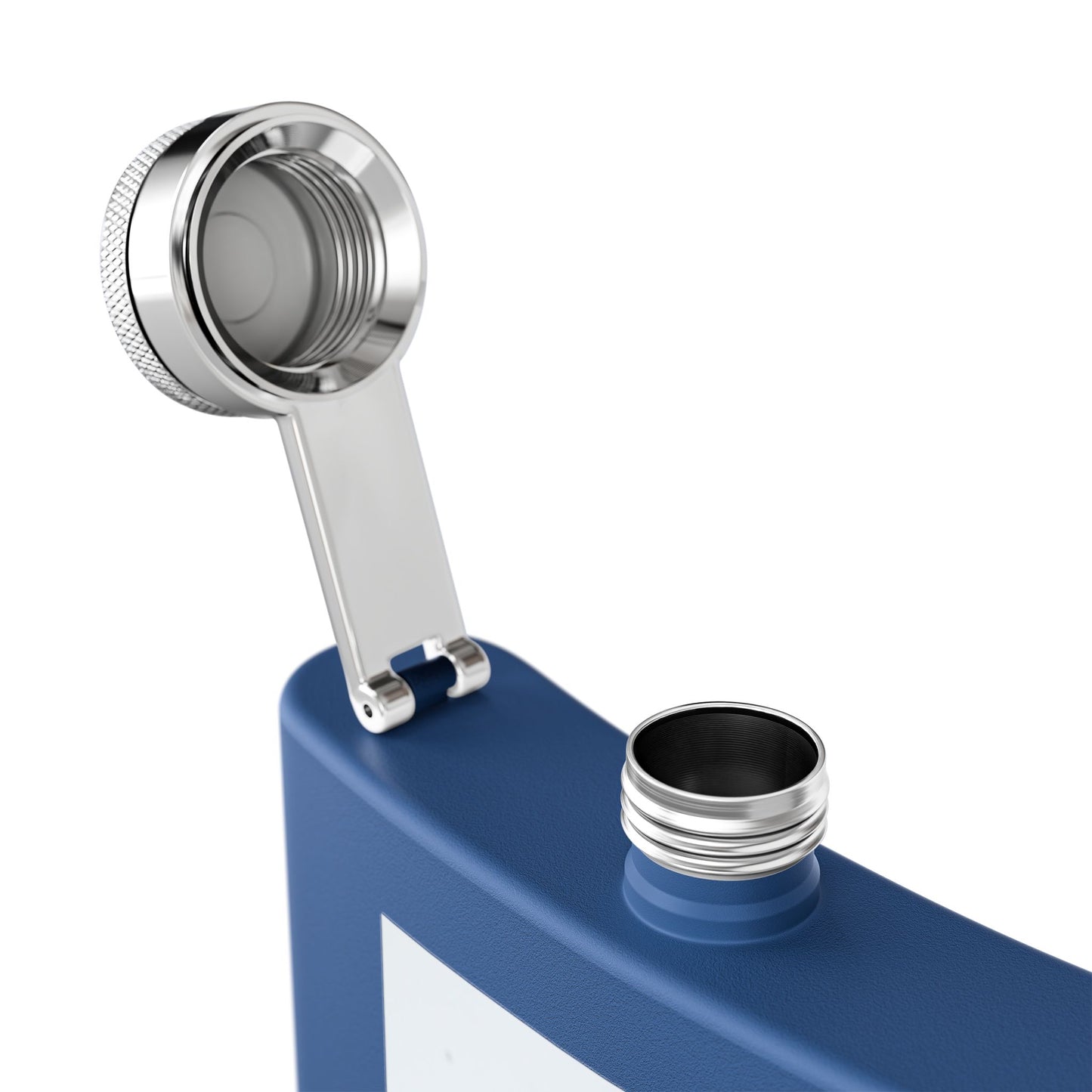 Mountain Mist Flask — 6oz Stainless Steel Hip Flask