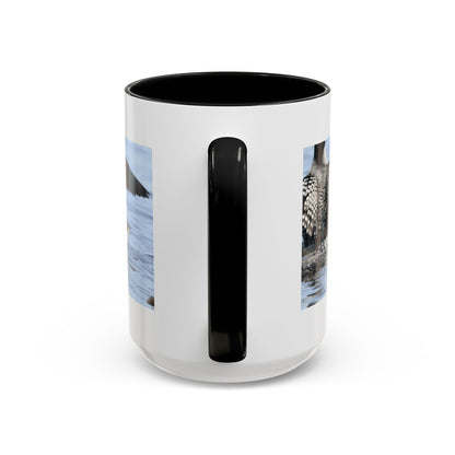 Common Loon Accent Coffee Mug – Wildlife Photography Bird Lover Gift (11/15oz)