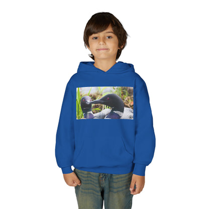 Youth Hoodie — Realistic Waterfowl Duck Photo Print
