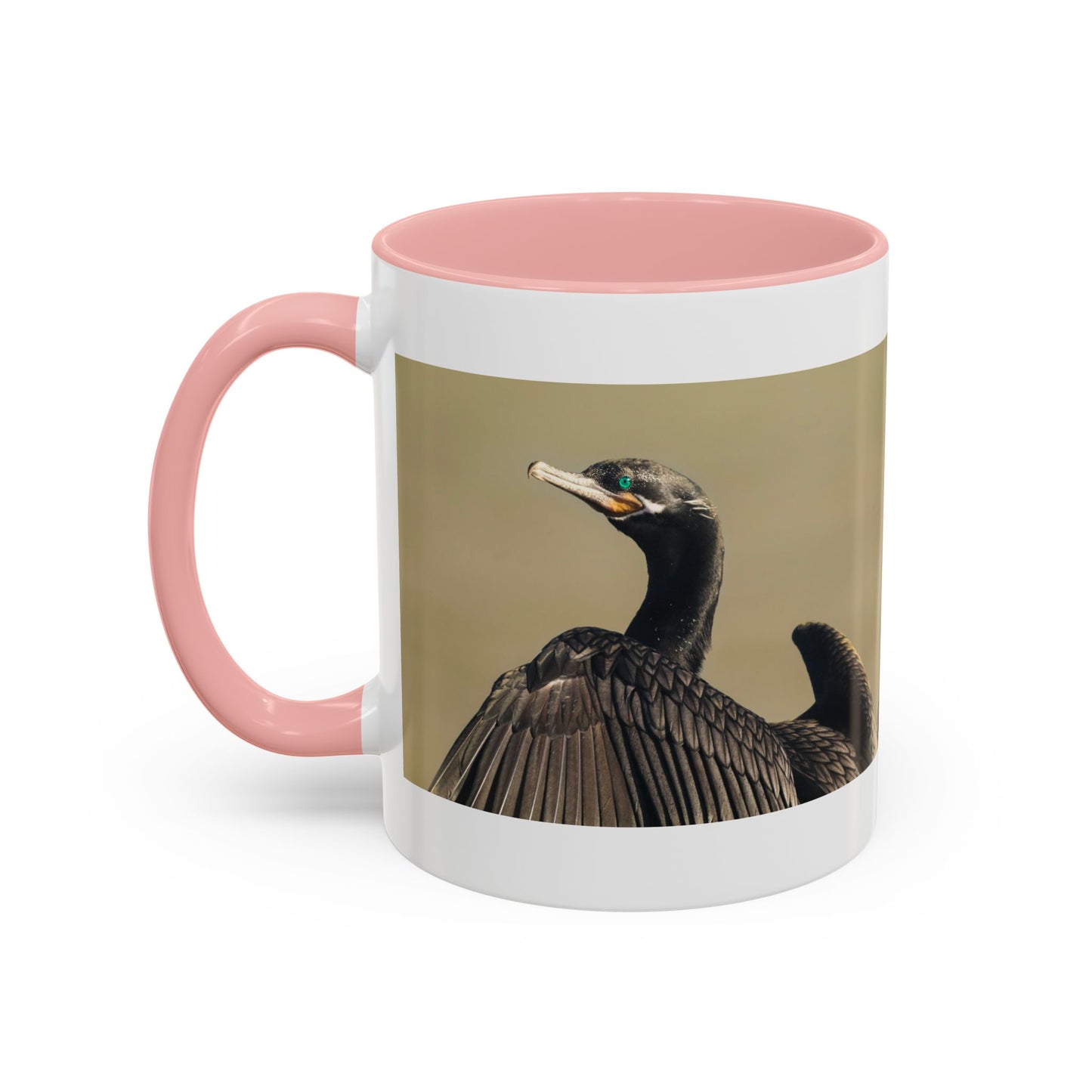 Cormorant Photo Coffee Mug – Birdwatching Nature Gift (11/15oz)