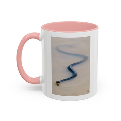 Serpentine Ribbon Snake Coffee Mug — Nature Photography Accent Mug (11/15oz)