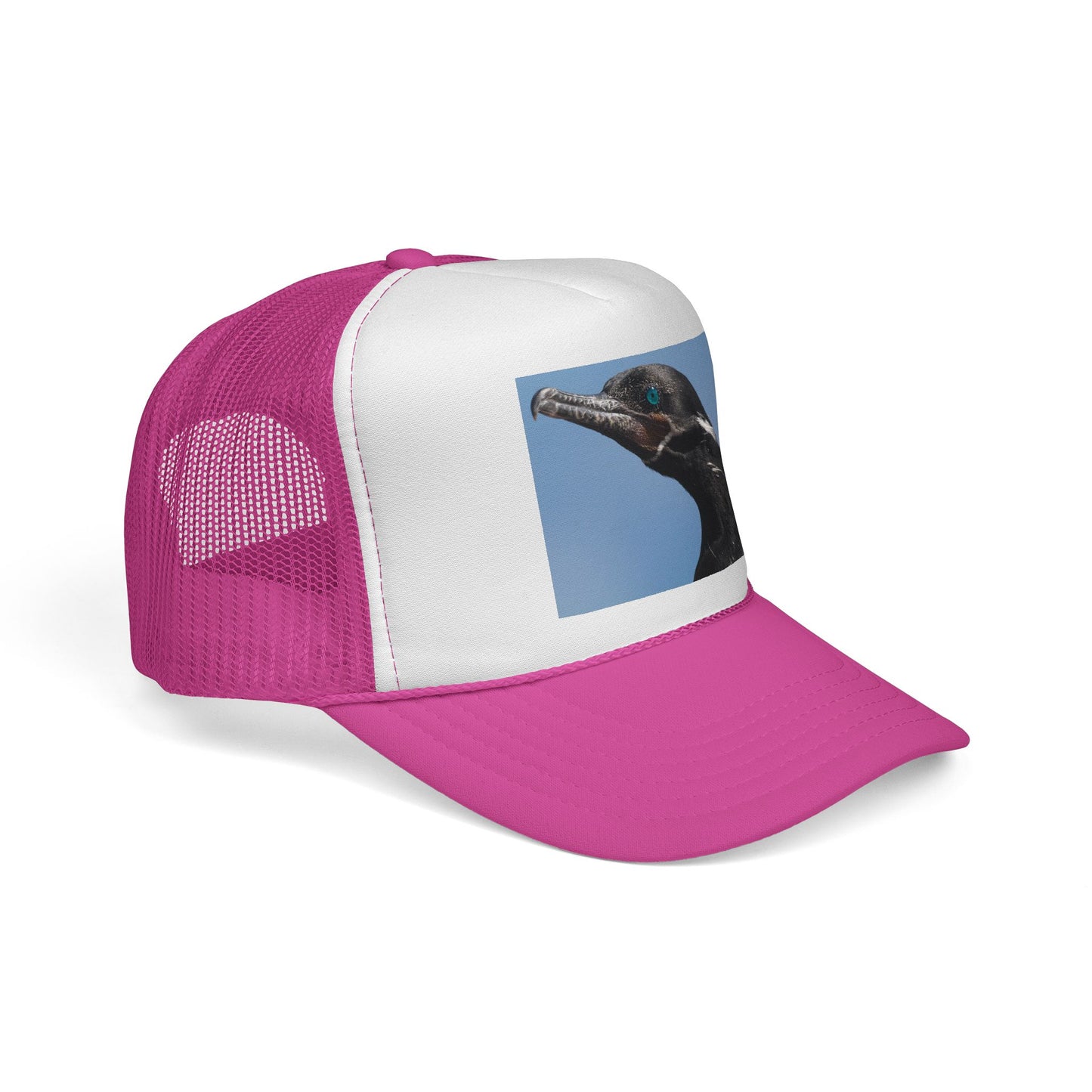 Cormorant Photo Trucker Cap – Coastal Birdwatcher Hat