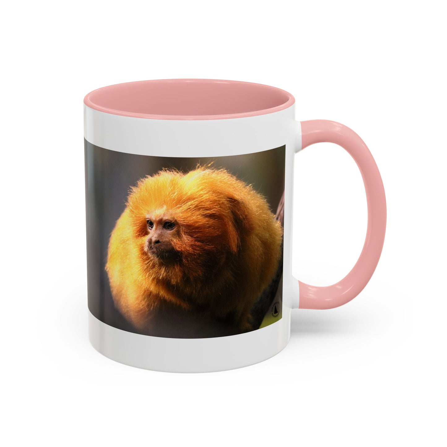 Golden Lion Tamarin Coffee Mug — Cute Exotic Monkey Accent Mug (11/15oz)