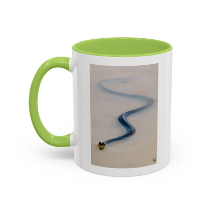 Serpentine Ribbon Snake Coffee Mug — Nature Photography Accent Mug (11/15oz)