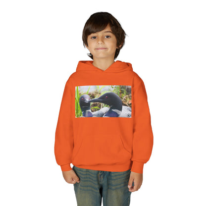 Youth Hoodie — Realistic Waterfowl Duck Photo Print